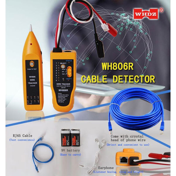 Прибор для поиска скрытых коммуникаций WH806R - № 2 Прибор для поиска скрытых коммуникаций WH806R - № 2