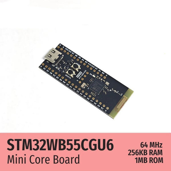 Налагоджувальна плата STM32WB55CGU6 Mini Core Board - № 1 Налагоджувальна плата STM32WB55CGU6 Mini Core Board - № 1