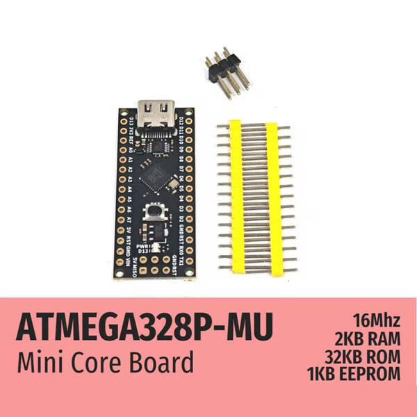 Отладочная плата ATmega328P-MU Mini Core Board - № 1 Отладочная плата ATmega328P-MU Mini Core Board - № 1
