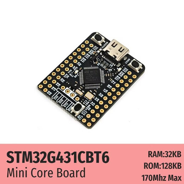 Отладочная плата STM32G431CBT6 Mini Core Board - № 1 Отладочная плата STM32G431CBT6 Mini Core Board - № 1