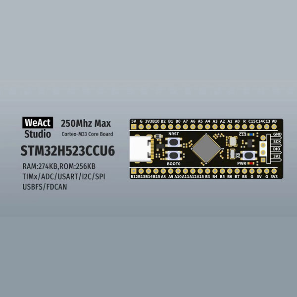 Отладочная плата STM32H523CCU6 Mini Core Board - № 2 Отладочная плата STM32H523CCU6 Mini Core Board - № 2