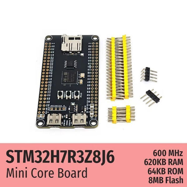 Налагоджувальна плата STM32H7R3Z8J6 Mini Core Board - № 1 Налагоджувальна плата STM32H7R3Z8J6 Mini Core Board - № 1