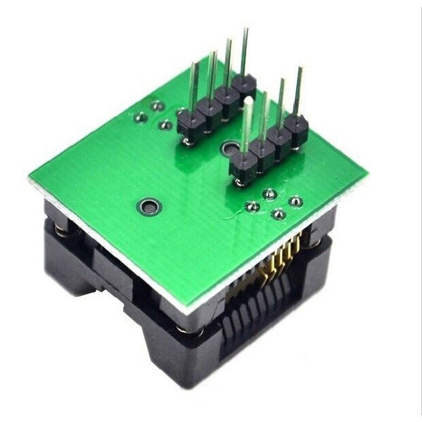 Макетна плата - адаптер SOP8/DIP8 Adapter 150MiL Green - № 2 Макетна плата - адаптер SOP8/DIP8 Adapter 150MiL Green - № 2