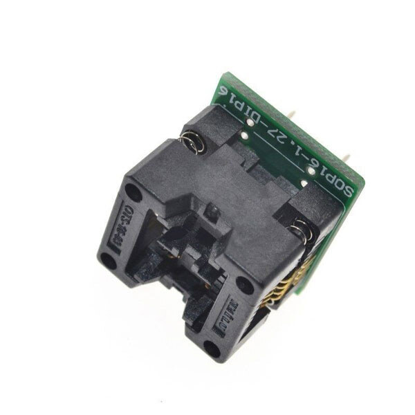 Макетная плата - адаптер SOP8/DIP8 Adapter 200MiL Green - № 1 Макетная плата - адаптер SOP8/DIP8 Adapter 200MiL Green - № 1