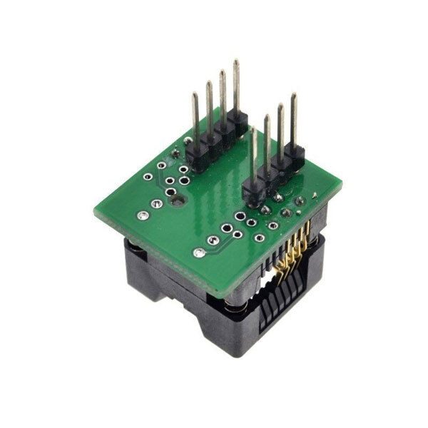 Макетная плата - адаптер SOP8/DIP8 Adapter 200MiL Green - № 2 Макетная плата - адаптер SOP8/DIP8 Adapter 200MiL Green - № 2