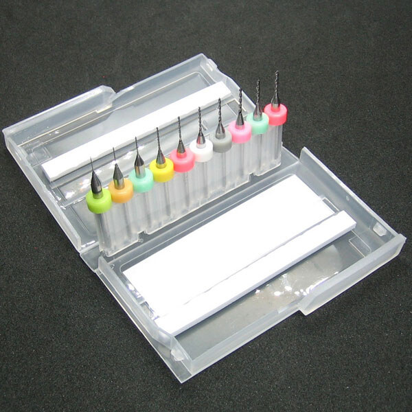 Сверло для печатной платы PCB drill Kit 0.3mm-1.2mm - № 1 Сверло для печатной платы PCB drill Kit 0.3mm-1.2mm - № 1