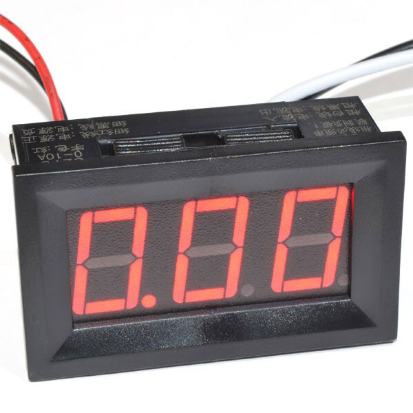 Амперметр AM-10A-BOX-RED - № 1 Амперметр AM-10A-BOX-RED - № 1