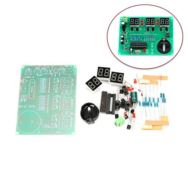 Электронный набор C51-CLOCK-KIT - № 1 Электронный набор C51-CLOCK-KIT - № 1