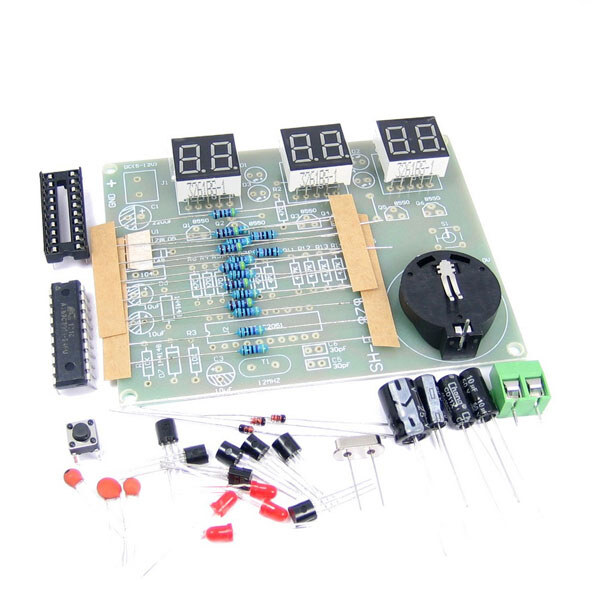 Электронный набор C51-CLOCK-KIT - № 2 Электронный набор C51-CLOCK-KIT - № 2