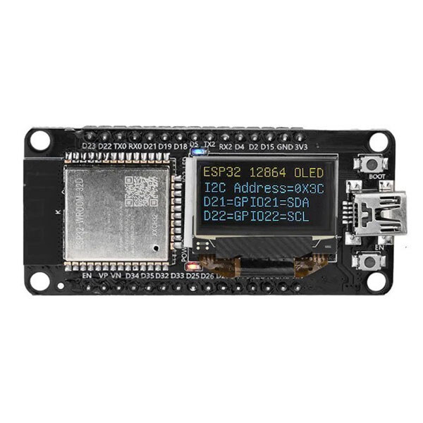 Модуль WI-FI ESP32 0.96INCH OLED DISPLEY - № 1 Модуль WI-FI ESP32 0.96INCH OLED DISPLEY - № 1