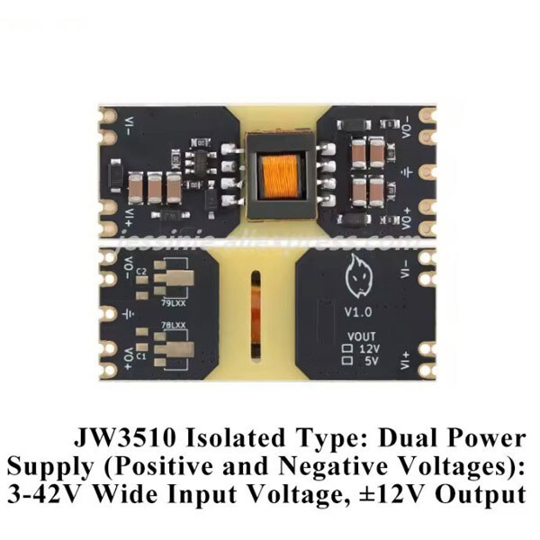 Миниатюрный модуль питания JW3510-2X12V - № 1 Миниатюрный модуль питания JW3510-2X12V - № 1