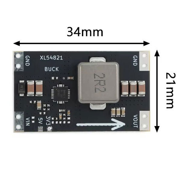 Миниатюрный модуль питания XL54821-3.3V - № 1 Миниатюрный модуль питания XL54821-3.3V - № 1