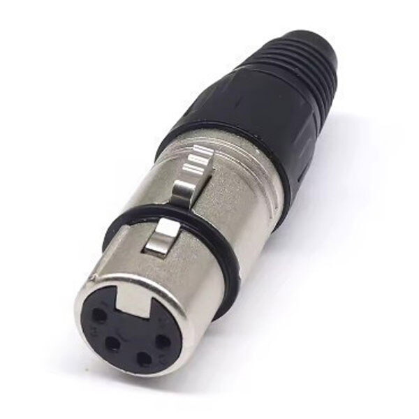 Разъем питания XLR-F-4pin - № 1 Разъем питания XLR-F-4pin - № 1