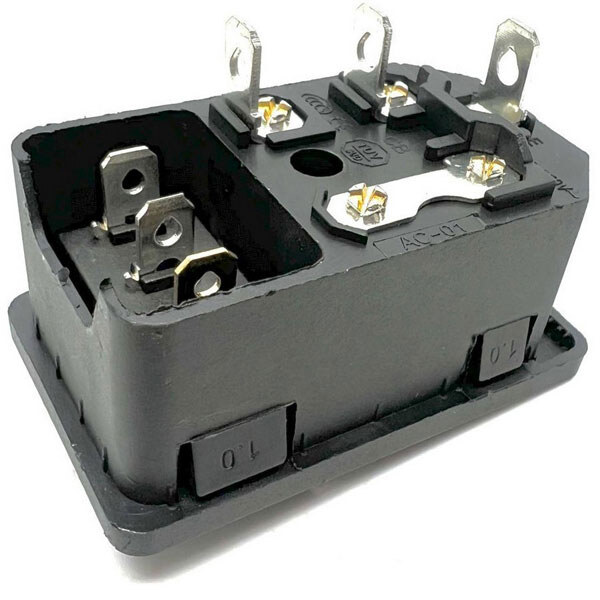 Разъем питания 220v ACFH-GREEN-3pin - № 2 Разъем питания 220v ACFH-GREEN-3pin - № 2