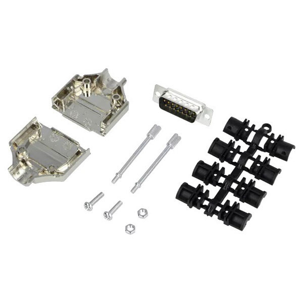 D-SUB конектор MHDTPK15-DB15P-K - № 1 D-SUB конектор MHDTPK15-DB15P-K - № 1