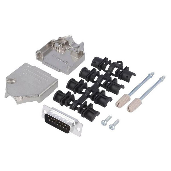 D-SUB конектор MHDTZK15-DB15P-K - № 1 D-SUB конектор MHDTZK15-DB15P-K - № 1