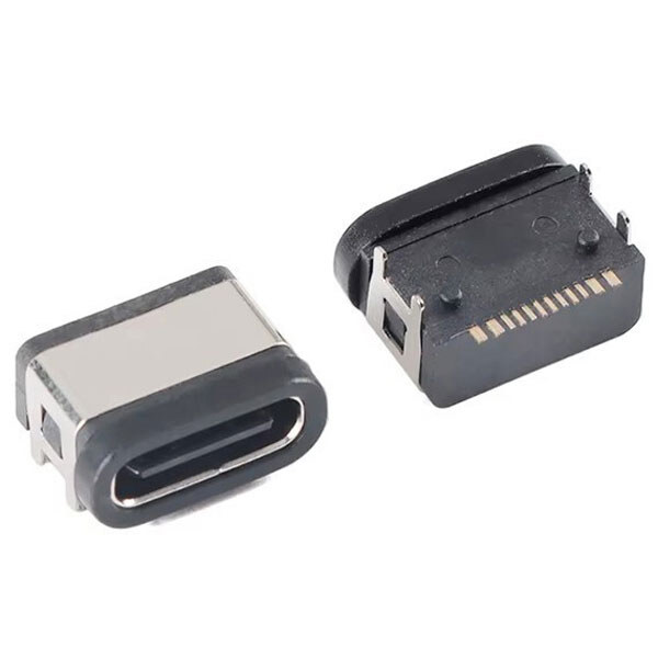 USB роз'єм WP-Type-C 16PIN 4 Fixed Pin DIP - № 1 USB роз'єм WP-Type-C 16PIN 4 Fixed Pin DIP - № 1