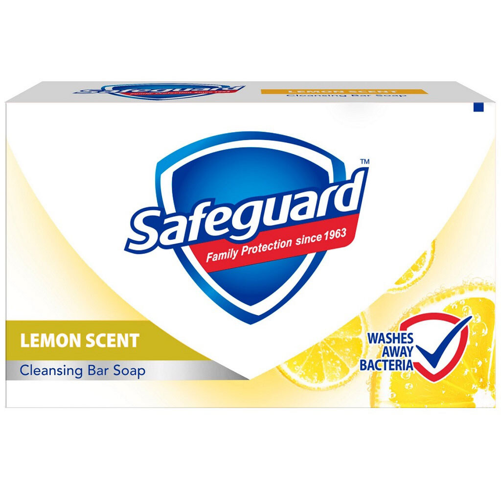 Мыло туалетное жесткое SAFEGUARD "Лимон", 100 г - № 1 Мыло туалетное жесткое SAFEGUARD "Лимон", 100 г - № 1