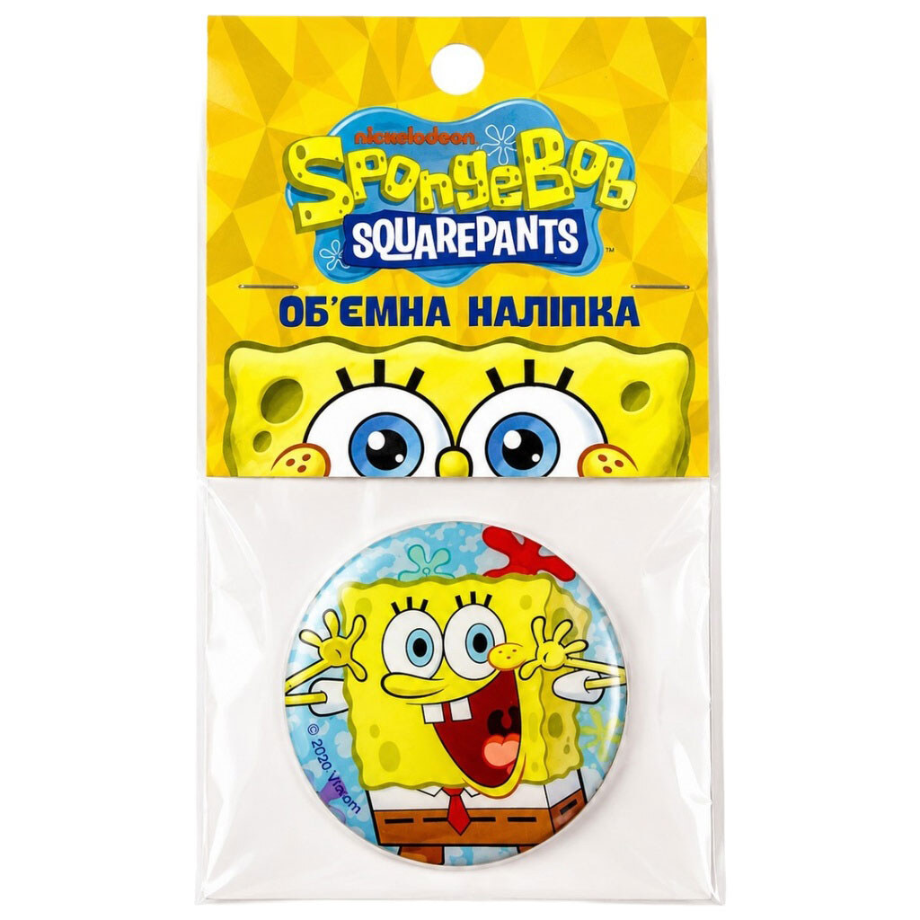 Наклейка объемная "SpongeBob SquarePants" - № 2 Наклейка объемная "SpongeBob SquarePants" - № 2
