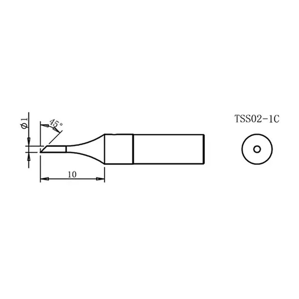 Жало Quick TSS02-1C - № 3 Жало Quick TSS02-1C - № 3