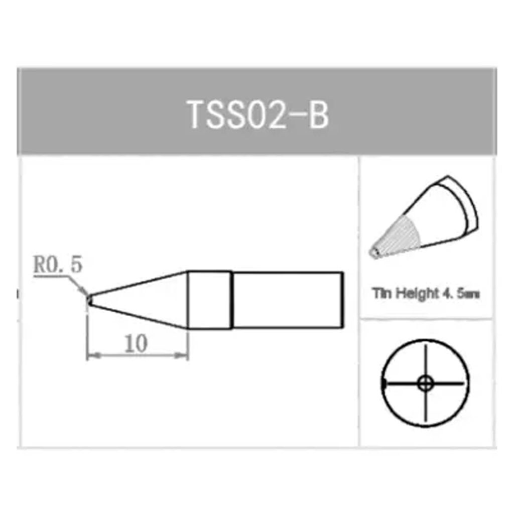 Жало Quick TSS02-2B - № 3 Жало Quick TSS02-2B - № 3