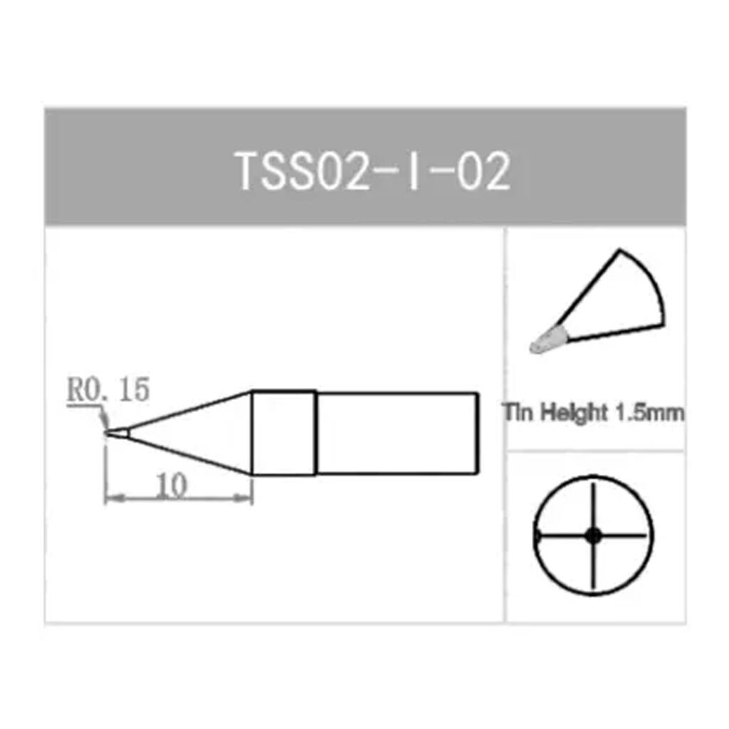Жало Quick TSS02-I-02 - № 2 Жало Quick TSS02-I-02 - № 2