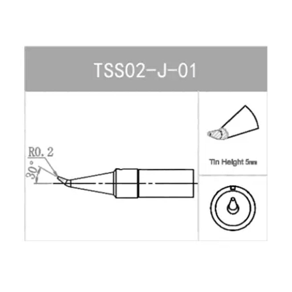 Жало Quick TSS02-J-01 - № 2 Жало Quick TSS02-J-01 - № 2