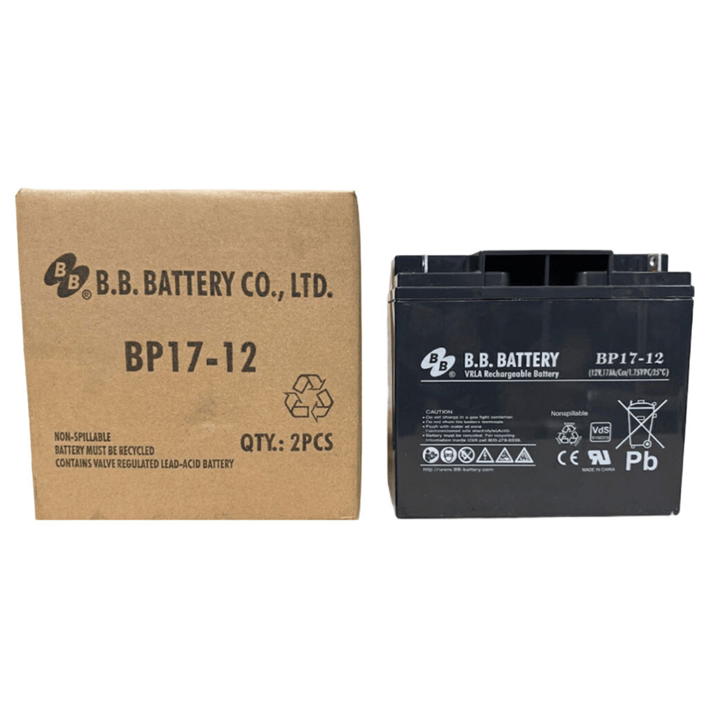 Аккумулятор ACC 12V 17Ah BP 17-12, Черный - № 2 Аккумулятор ACC 12V 17Ah BP 17-12, Черный - № 2