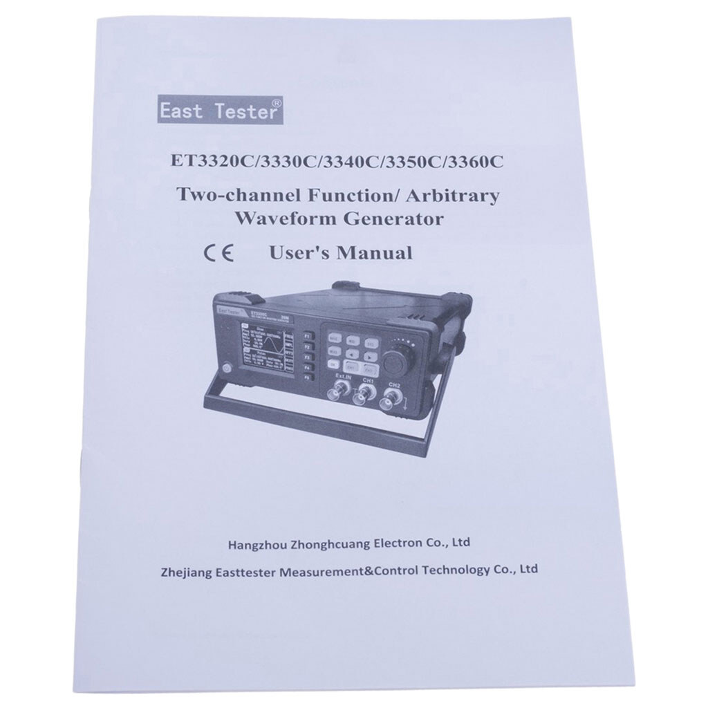 DDS генератор сигналів двоканальний ET3320C - № 5 DDS генератор сигналів двоканальний ET3320C - № 5