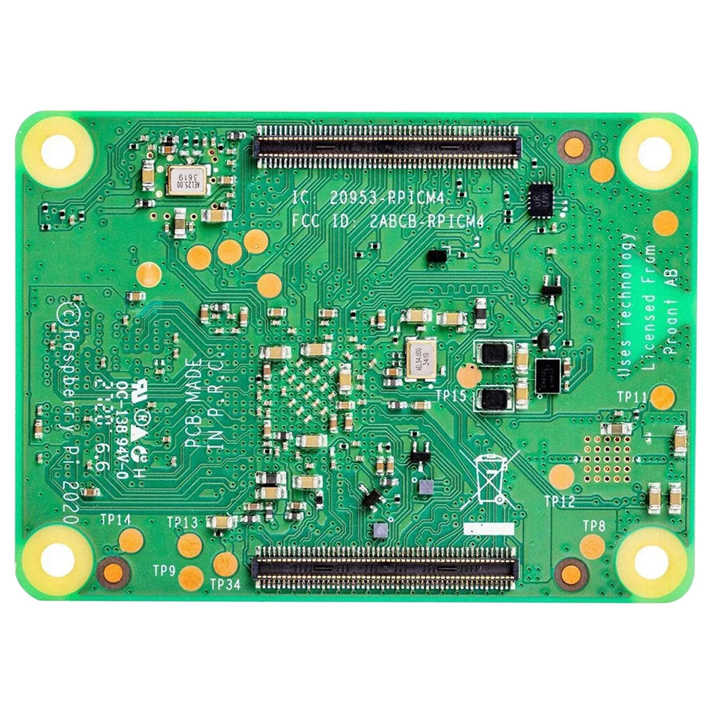 Міні-комп'ютер Raspberry Pi Compute Module 4 - № 1 Міні-комп'ютер Raspberry Pi Compute Module 4 - № 1