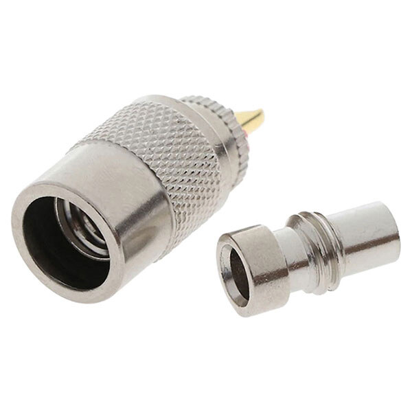 Роз'єм ВЧ PL259 U-113F UHF male на кабель RG213/RG58 - № 3 Роз'єм ВЧ PL259 U-113F UHF male на кабель RG213/RG58 - № 3