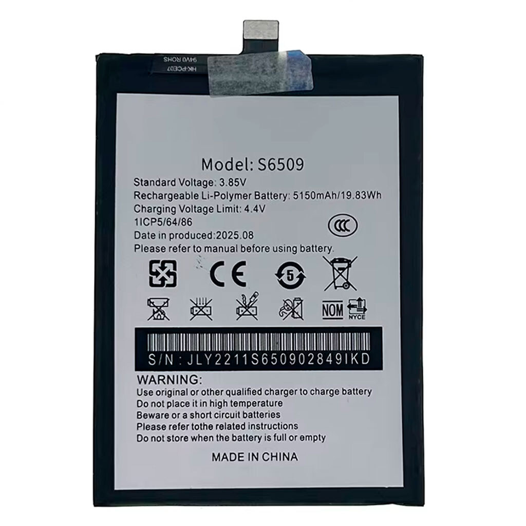 Акумулятор Oukitel C32, Original, S6509 - № 1 Акумулятор Oukitel C32, Original, S6509 - № 1