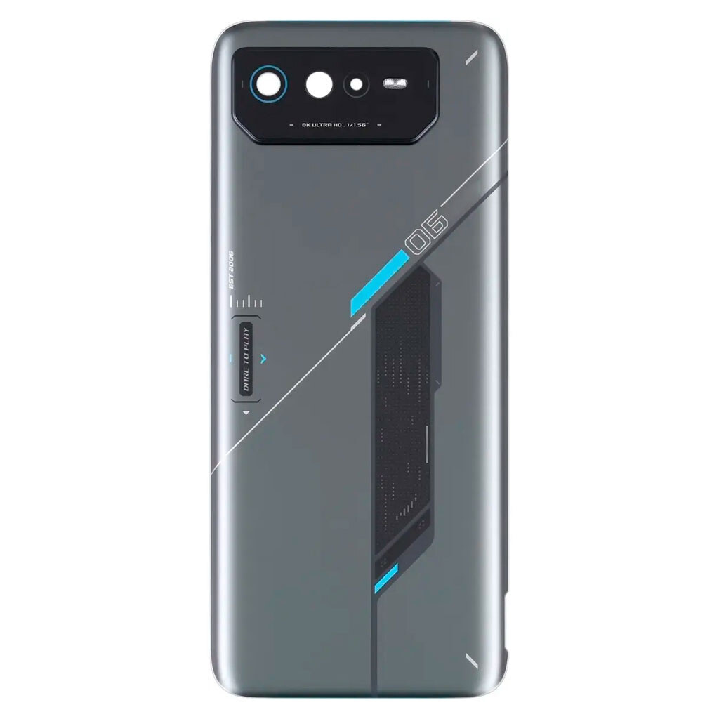 Задня кришка Asus ROG Phone 6, High quality, Білий - № 1 Задня кришка Asus ROG Phone 6, High quality, Білий - № 1
