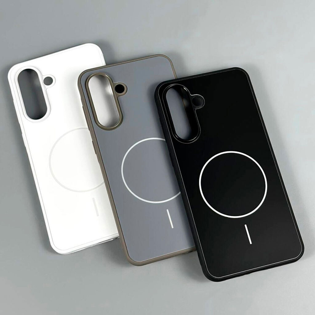 Чехол (накладка) Xiaomi Poco C71 / Redmi A5, Durable Shell, MagSafe, Черный - № 6 Чехол (накладка) Xiaomi Poco C71 / Redmi A5, Durable Shell, MagSafe, Черный - № 6