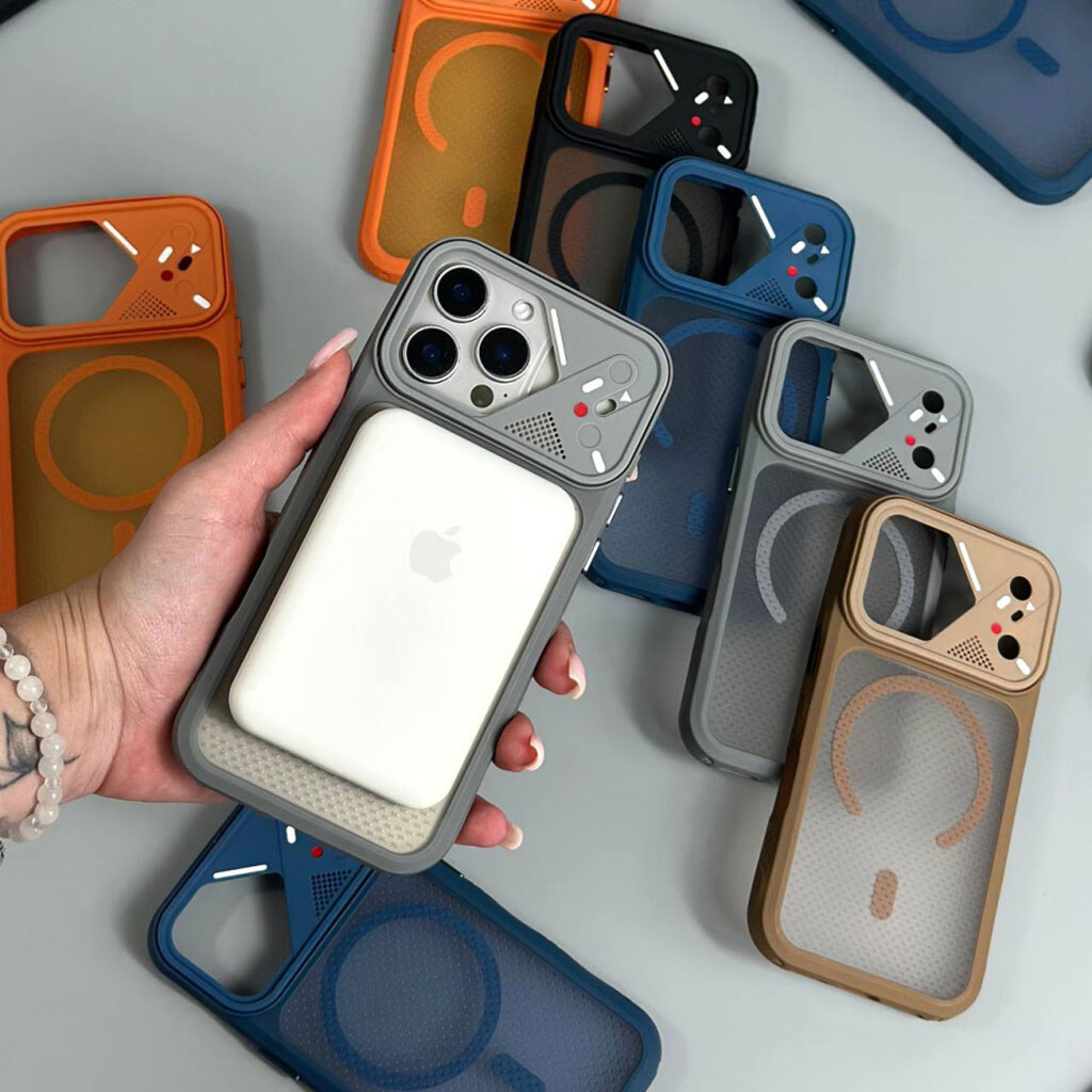 Чехол (накладка) Apple iPhone 12 / iPhone 12 Pro, Matrix Tech Color, MagSafe, Черный - № 7 Чехол (накладка) Apple iPhone 12 / iPhone 12 Pro, Matrix Tech Color, MagSafe, Черный - № 7