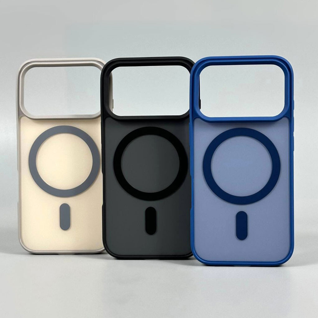 Чехол (накладка) Apple iPhone 16, Matte Axis Case, MagSafe, Серый - № 5 Чехол (накладка) Apple iPhone 16, Matte Axis Case, MagSafe, Серый - № 5