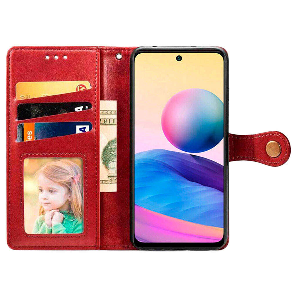 Чехол (книжка) Xiaomi 15T, GETMAN Gallant, Красный - № 3 Чехол (книжка) Xiaomi 15T, GETMAN Gallant, Красный - № 3