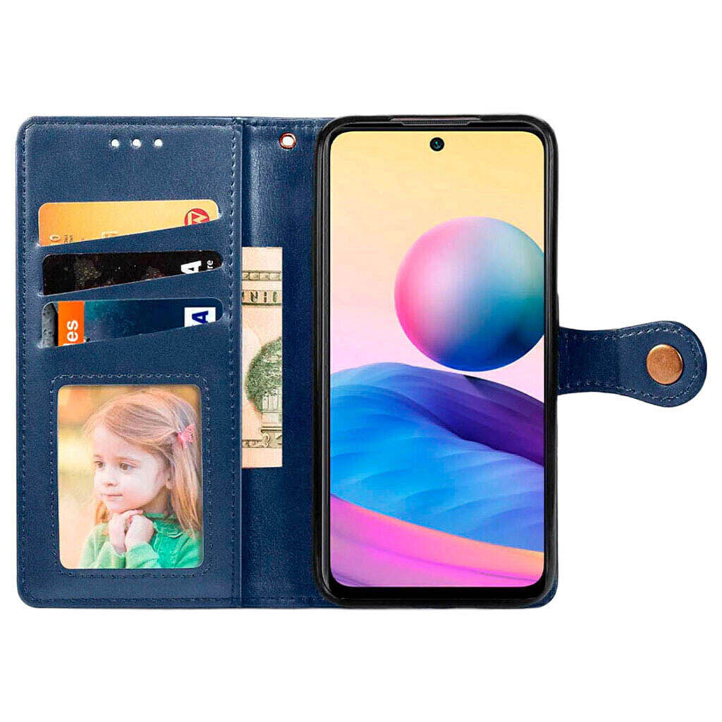 Чохол (книжка) Xiaomi 15T, GETMAN Gallant, Синій - № 4 Чохол (книжка) Xiaomi 15T, GETMAN Gallant, Синій - № 4