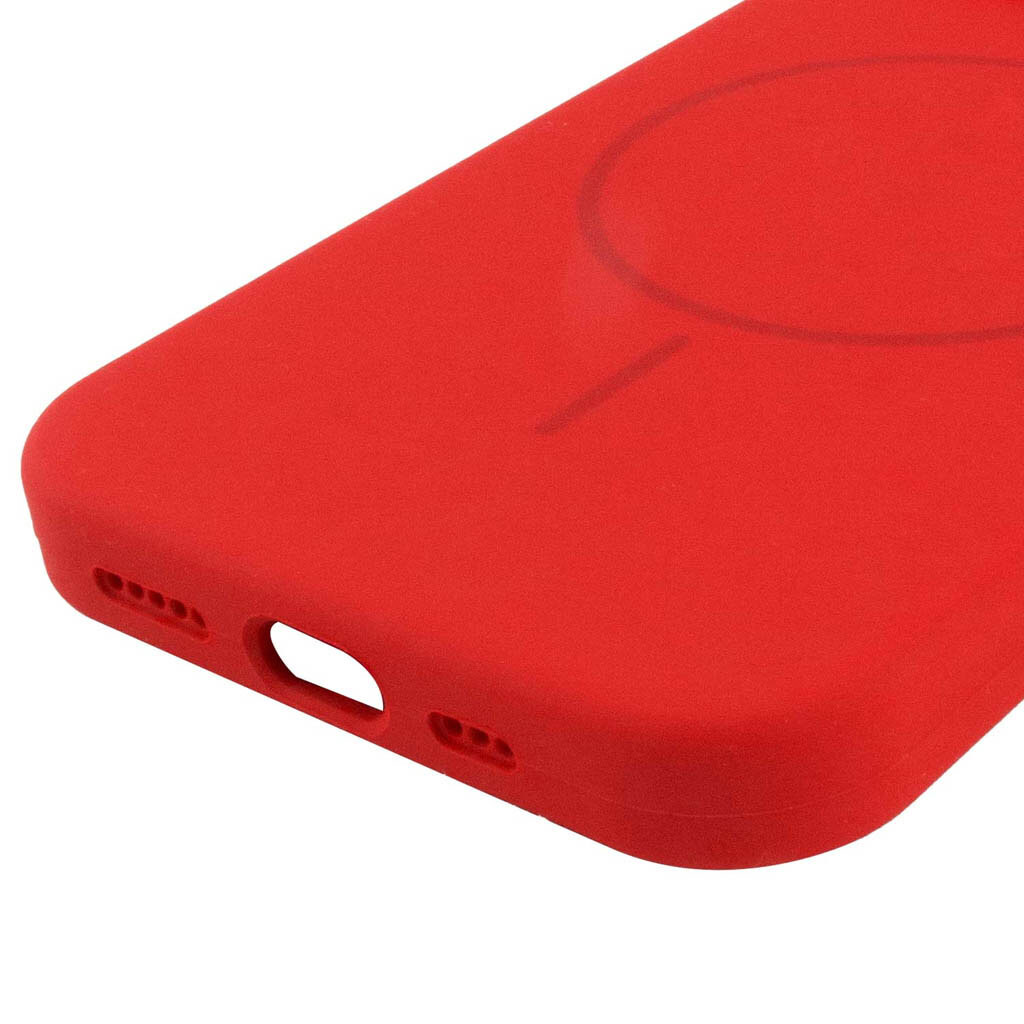 Чохол (накладка) Apple iPhone 11, Air Beats, MagSafe, Червоний - № 5 Чохол (накладка) Apple iPhone 11, Air Beats, MagSafe, Червоний - № 5