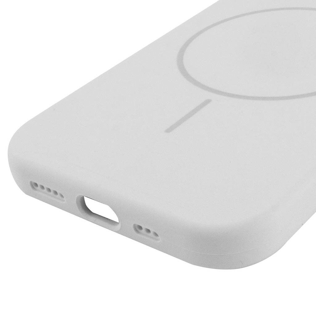 Чохол (накладка) Apple iPhone 12 / iPhone 12 Pro, Air Beats, MagSafe, Білий - № 5 Чохол (накладка) Apple iPhone 12 / iPhone 12 Pro, Air Beats, MagSafe, Білий - № 5