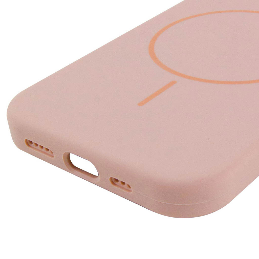 Чехол (накладка) Apple iPhone 13 Pro, Air Beats, MagSafe, Pink Sand, Розовый - № 4 Чехол (накладка) Apple iPhone 13 Pro, Air Beats, MagSafe, Pink Sand, Розовый - № 4