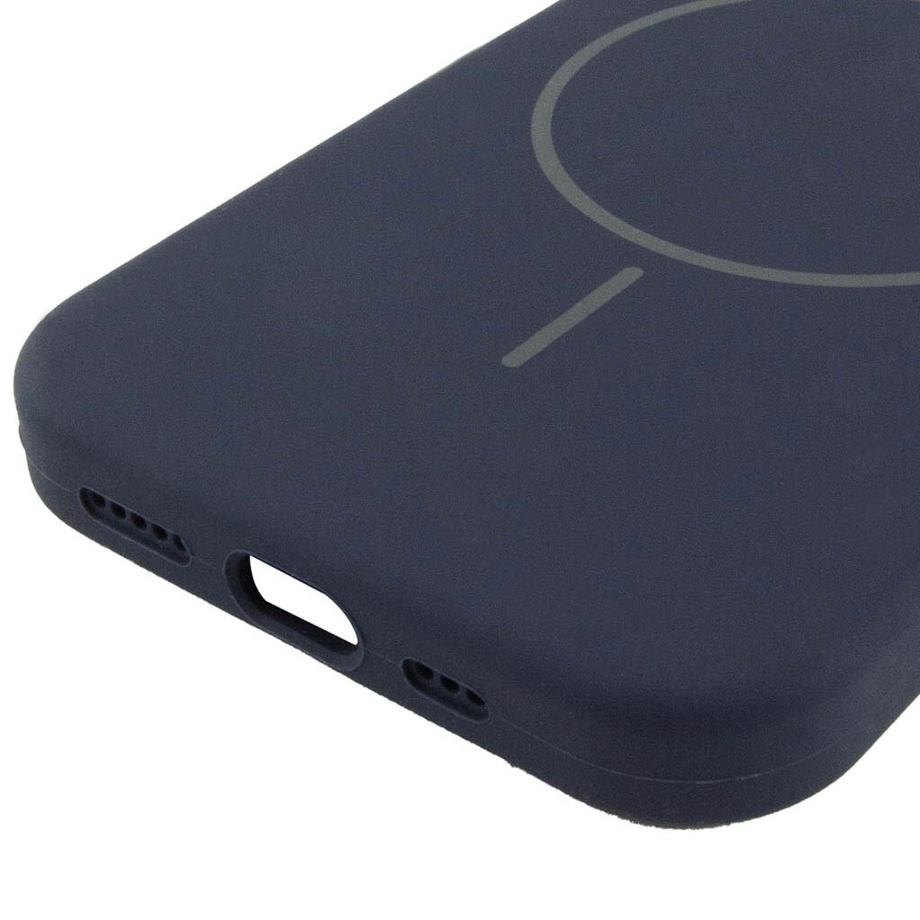 Чехол (накладка) Apple iPhone 13 Pro Max, Air Beats, MagSafe, Midnight Blue, Синий - № 5 Чехол (накладка) Apple iPhone 13 Pro Max, Air Beats, MagSafe, Midnight Blue, Синий - № 5