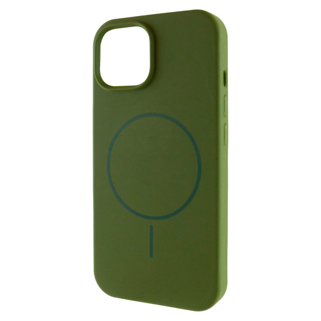 Чохол (накладка) Apple iPhone 14 Pro, Air Beats, Dark Olive, MagSafe, Оливковий - № 1 Чохол (накладка) Apple iPhone 14 Pro, Air Beats, Dark Olive, MagSafe, Оливковий - № 1
