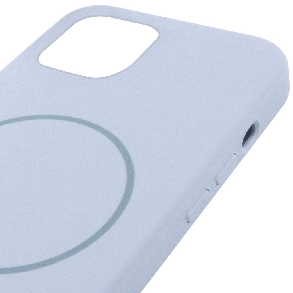 Чехол (накладка) Apple iPhone 15, Air Beats, MagSafe, Lilac Blue, Голубой - № 4 Чехол (накладка) Apple iPhone 15, Air Beats, MagSafe, Lilac Blue, Голубой - № 4