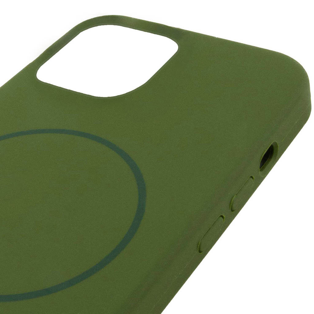 Чохол (накладка) Apple iPhone 16, Air Beats, Dark Olive, MagSafe, Оливковий - № 4 Чохол (накладка) Apple iPhone 16, Air Beats, Dark Olive, MagSafe, Оливковий - № 4