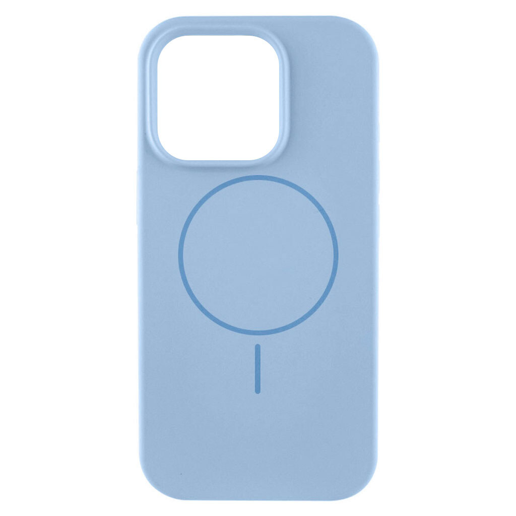 Чехол (накладка) Apple iPhone 16 Pro Max, Air Beats, MagSafe, Lilac Blue, Голубой - № 1 Чехол (накладка) Apple iPhone 16 Pro Max, Air Beats, MagSafe, Lilac Blue, Голубой - № 1