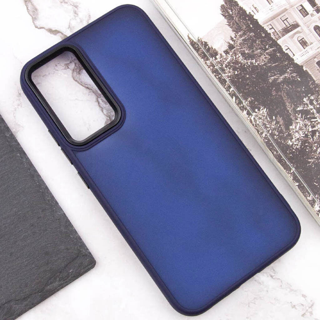 Чохол (накладка) Xiaomi Poco C81 / Redmi A7 Pro, Epik Lyon frosted, Navy Blue, Синій - № 4 Чохол (накладка) Xiaomi Poco C81 / Redmi A7 Pro, Epik Lyon frosted, Navy Blue, Синій - № 4