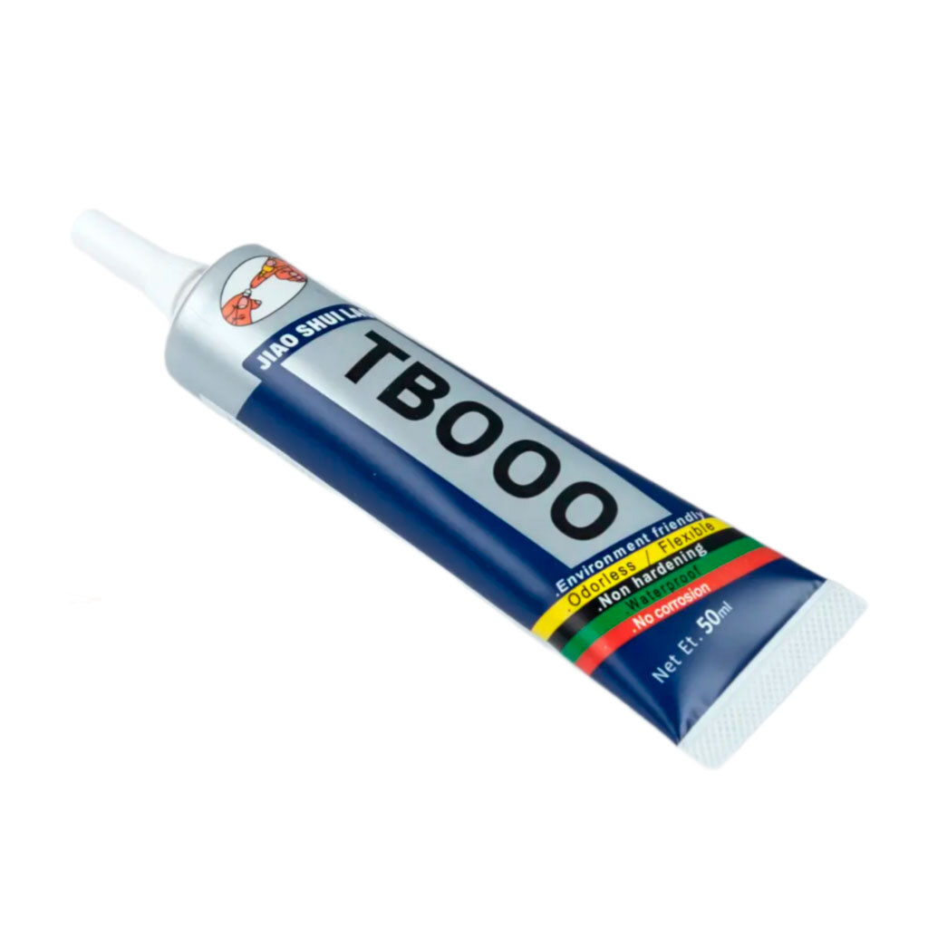 Клей-герметик Zhanlida TB000, 50 мл., Прозрачный - № 1 Клей-герметик Zhanlida TB000, 50 мл., Прозрачный - № 1