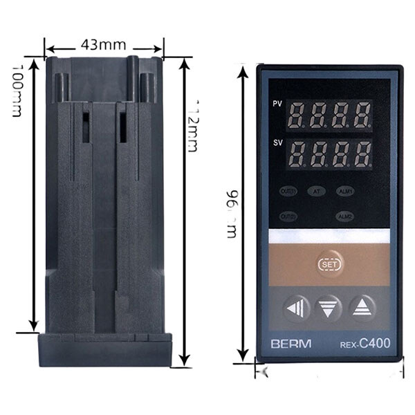 Контролер температури REX-C400FK02 M*AN - № 3 Контролер температури REX-C400FK02 M*AN - № 3