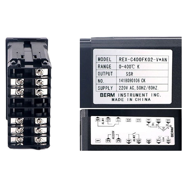 Контролер температури REX-C400FK02 V*AN - № 2 Контролер температури REX-C400FK02 V*AN - № 2